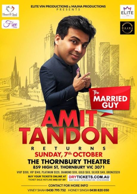 Amit Tandon Live In Melbourne 2018