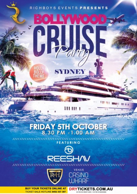 Bollywood Cruise Party In Sydney