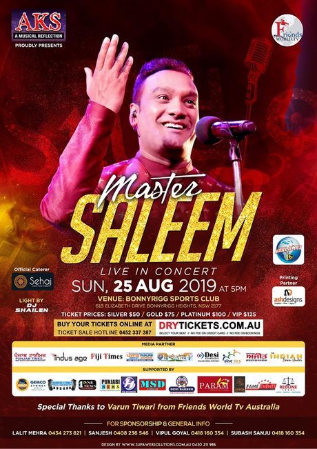 Master Saleem Live In Concert Sydney