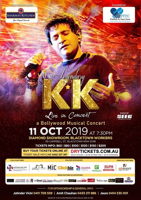 KK Live In Concert Sydney 2019