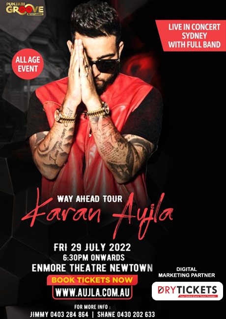Way Ahead Tour - Karan Aujla Live in Concert Sydney 2022