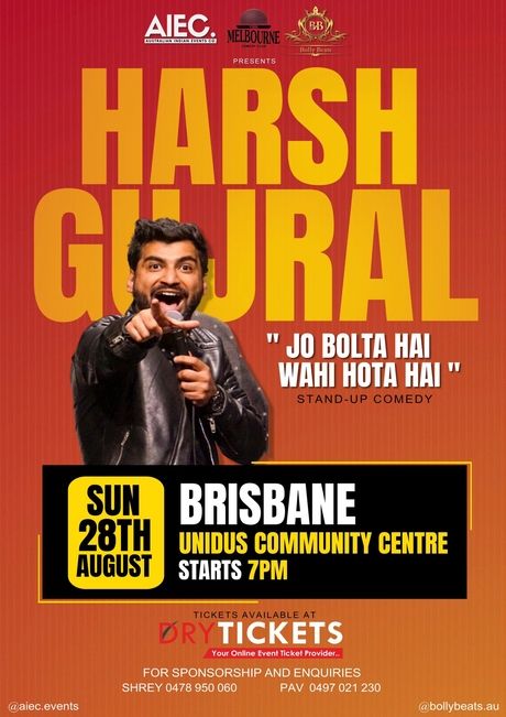 Jo Bolta Hai Wohi Hota Hai by Harsh Gujral In Brisbane