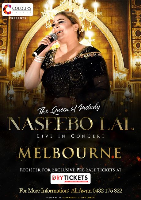 The Melody Queen Naseebo Lal Live in Concert Melbourne 2022