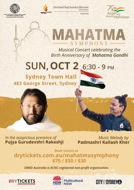 Mahatma Symphony by Padma Shri Kailash Kher In Sydney