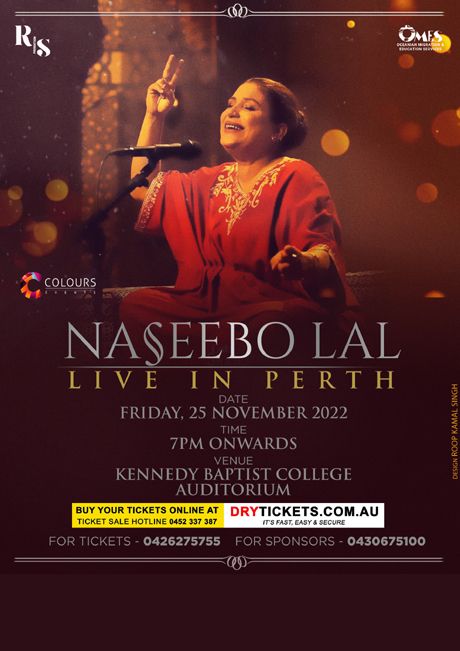 The Melody Queen Naseebo Lal Live In Perth 2022