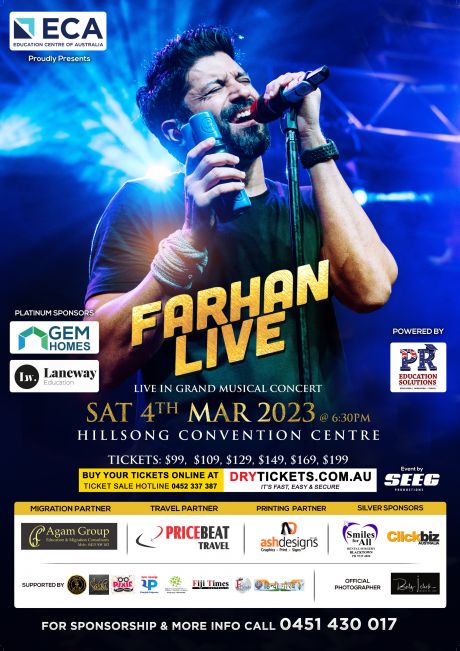 Farhan Akhtar Live In Concert Sydney