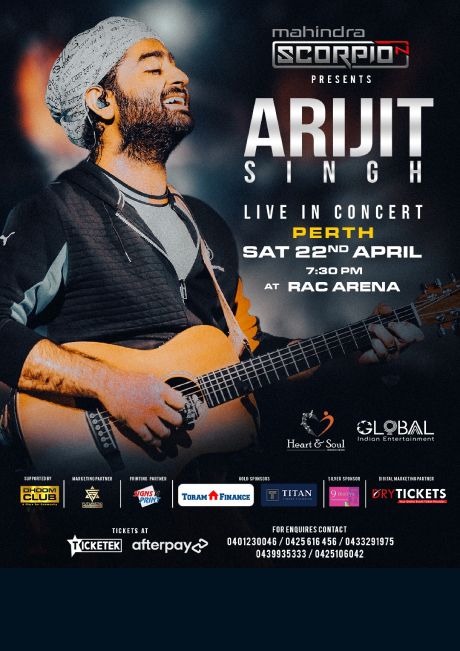 Arijit Singh Live In Concert Perth