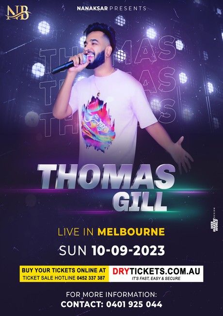 Thomas Gill Live In Melbourne
