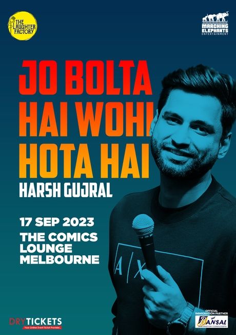 Jo Bolta Hai Wohi Hota Hai by Harsh Gujral Live In Melbourne 2023