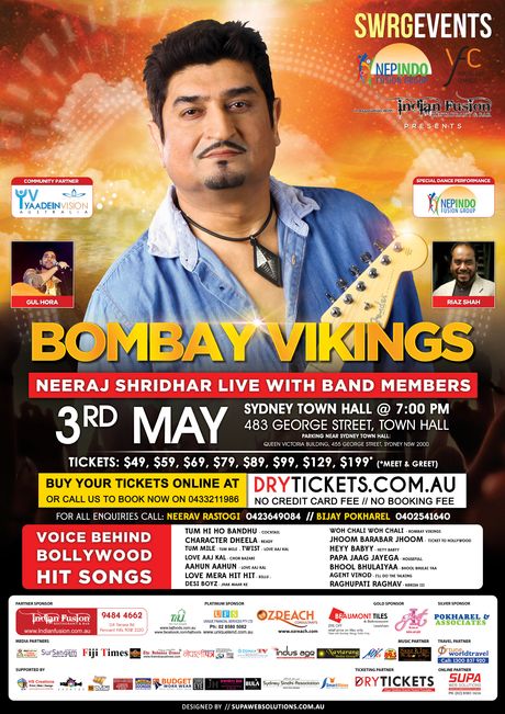 Bombay Vikings Live In Sydney