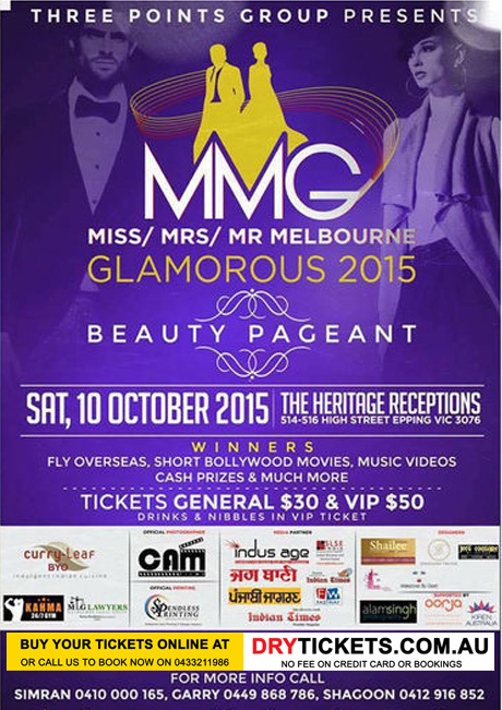 Miss Mrs Mr Melbourne Glamorous 2015