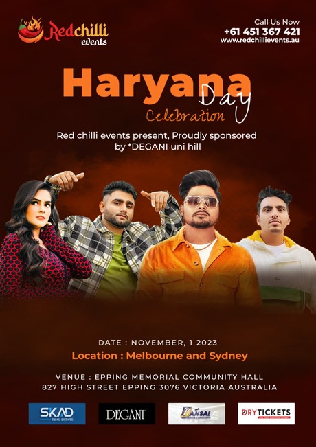 Haryana Day Celebration - Melbourne 2023
