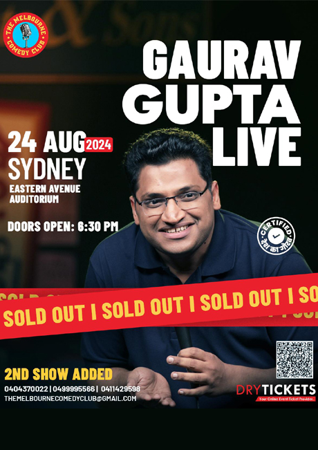 Gaurav Gupta Live In Sydney