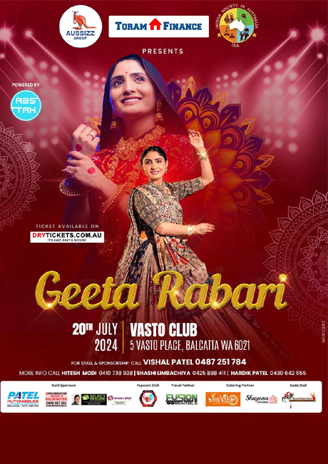 Garba Queen - Geeta Rabari Live In Perth