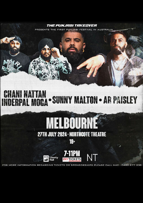 Chani Nattan/Inderpal Moga - Sunny Malton - AR Paisley Live In Melbourne