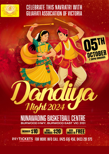 Dandiya Night 2024 In Melbourne