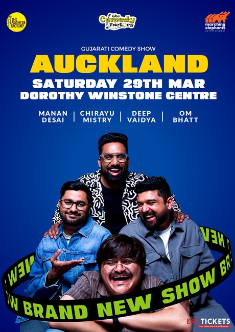 The Gujarati Comedy Factory Show In Auckland (NZ) 2025