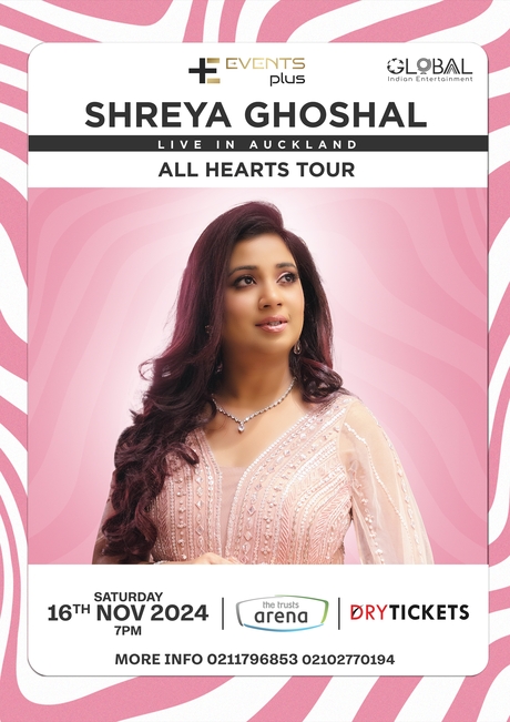 Shreya Ghoshal Live In Concert Auckland (NZ) 2024