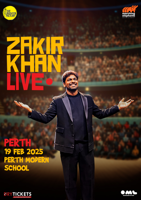 Zakir Khan Live In Perth 19th Feb 2025