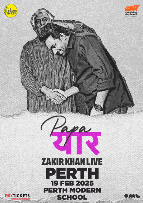 Zakir Khan Live In Perth 19th Feb 2025