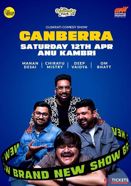 The Gujarati Comedy Factory Show In Canberra 2025