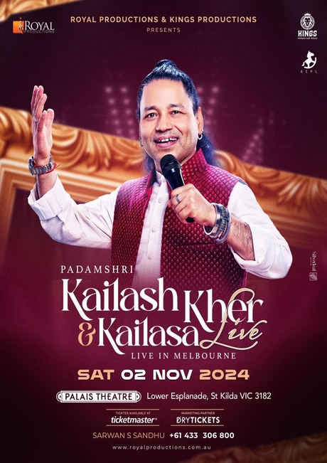 Padamshri Kailash Kher & Kailasa Live In Melbourne