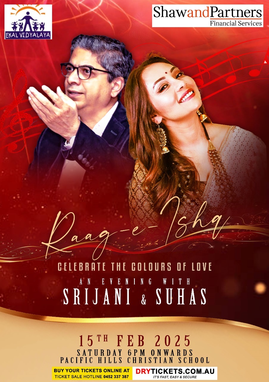 Raag-e-Ishq - An Evening with Srijani & Suhas In Sydney