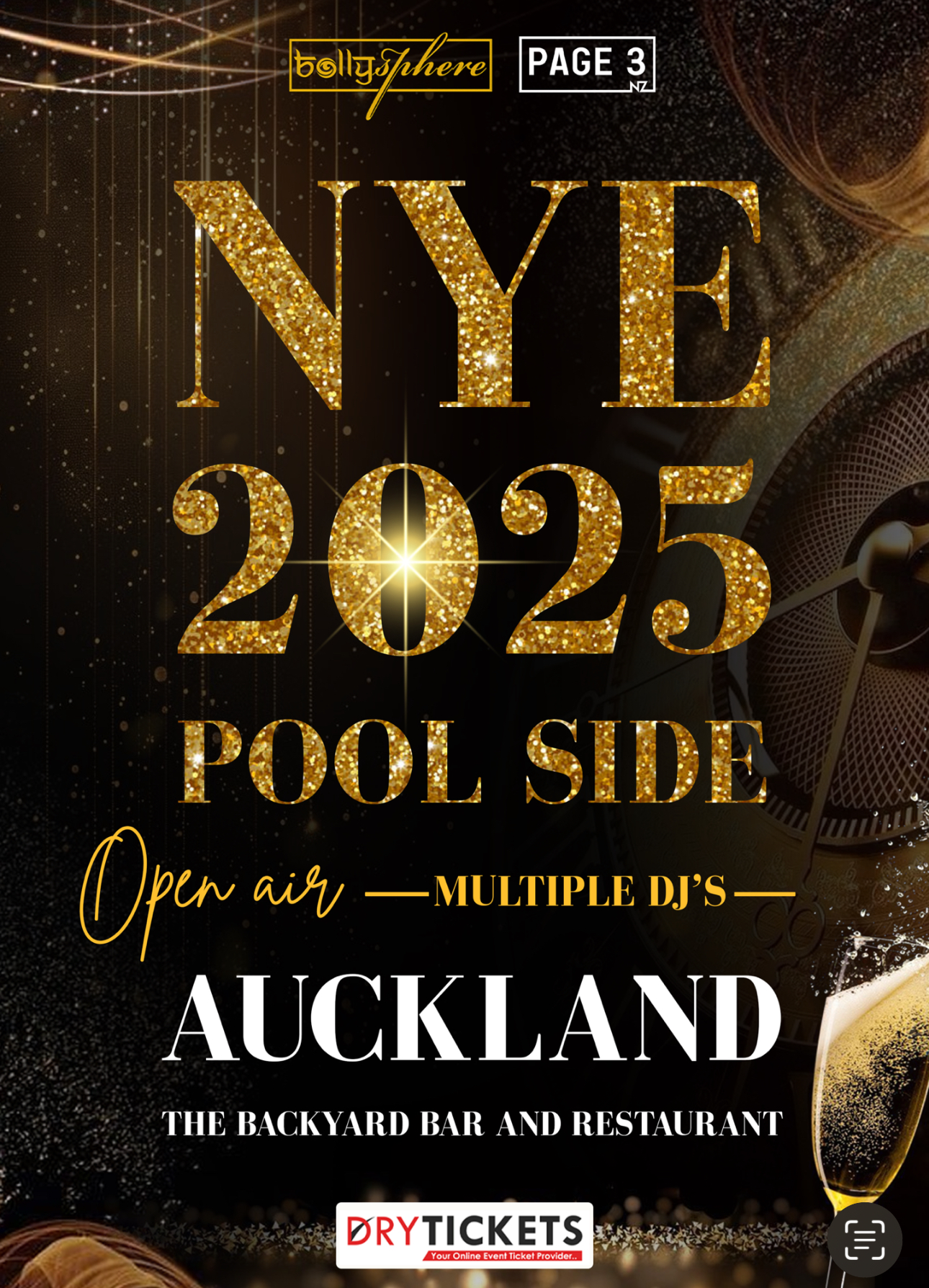 NYE 2025 - Pool Side ft. Dj Kaz - Auckland