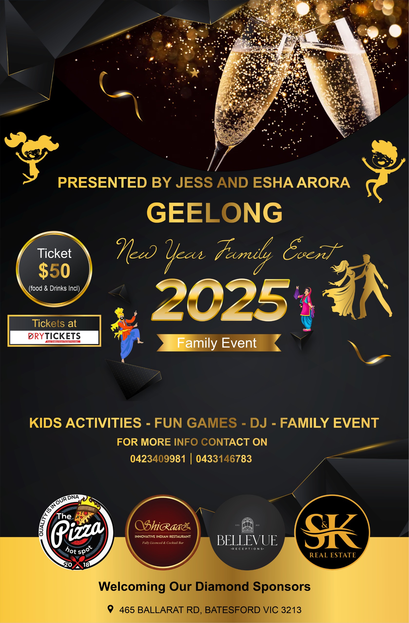 2025 New Year Celebration Party Geelong