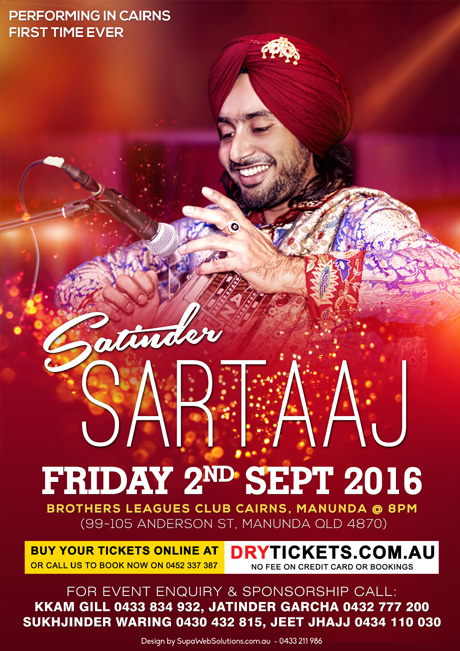 Satinder Sartaaj Live In Cairns 2016