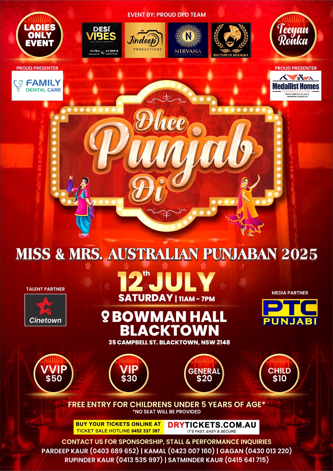 Dhee Punjab Di - Season 4 In Sydney