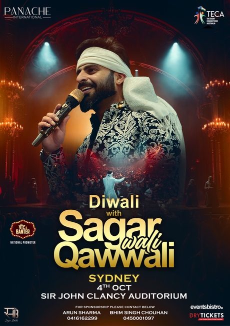 Diwali with Sagar Wali Qawwali Live In Sydney 2025