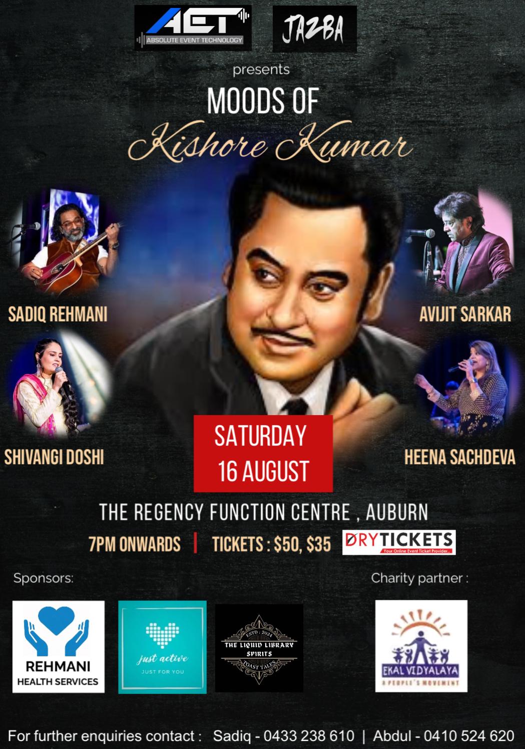 Moods of Kishore Kumar Live in Sydney 2025