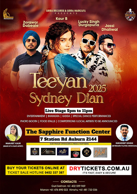 Teeyan Sydney Dian 2025 - Kaur B