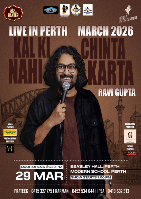 Kal Ki Chinta Nahi Karta Ravi Gupta Live In Perth