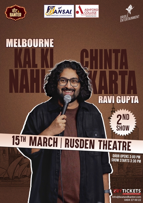 Kal Ki Chinta Nahi Karta Ravi Gupta Live In Melbourne 2nd Show