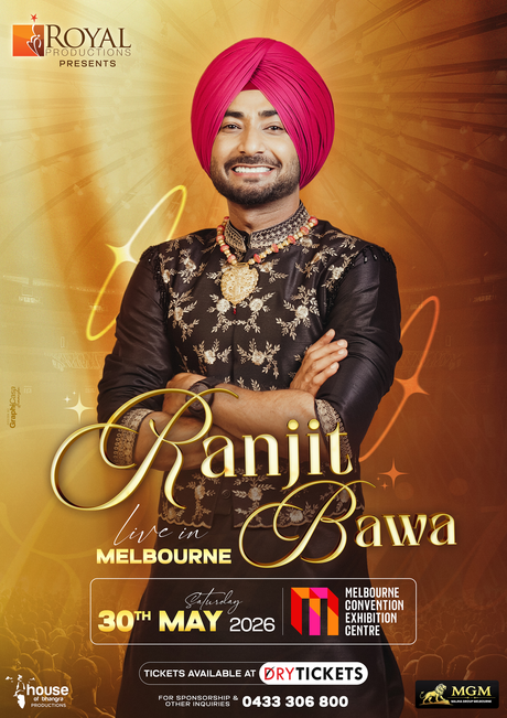 Ranjit Bawa Live In Melbourne 2026