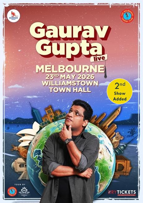 Gaurav Gupta Live In Melbourne 2026 - 2nd Show