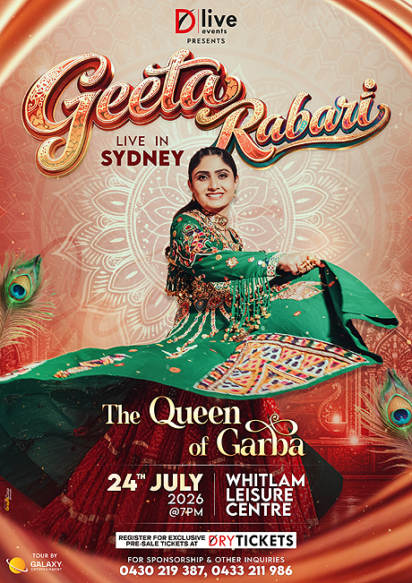 Geeta Rabari - The Queen of Garba - Live in Sydney 2026