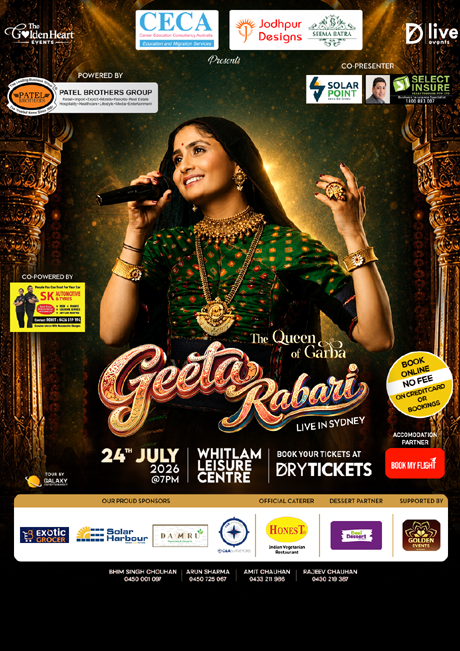 Geeta Rabari - The Queen of Garba - Live in Sydney 2026