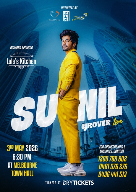 Sunil Grover Live In Melbourne 2026