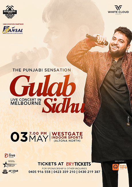 The Punjabi Sensation GULAB SIDHU - Live Concert In Melbourne