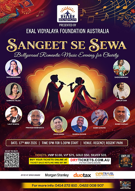 Sangeet Se Sewa - A Musical Concert Live In Sydney 2026