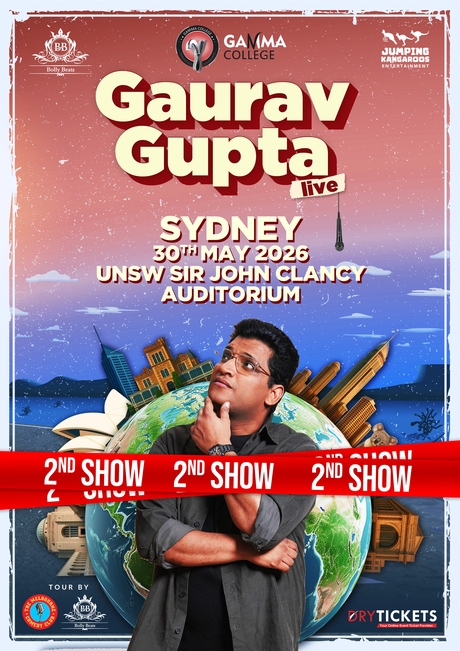 Gaurav Gupta Live In Sydney 2026 - 2nd Show