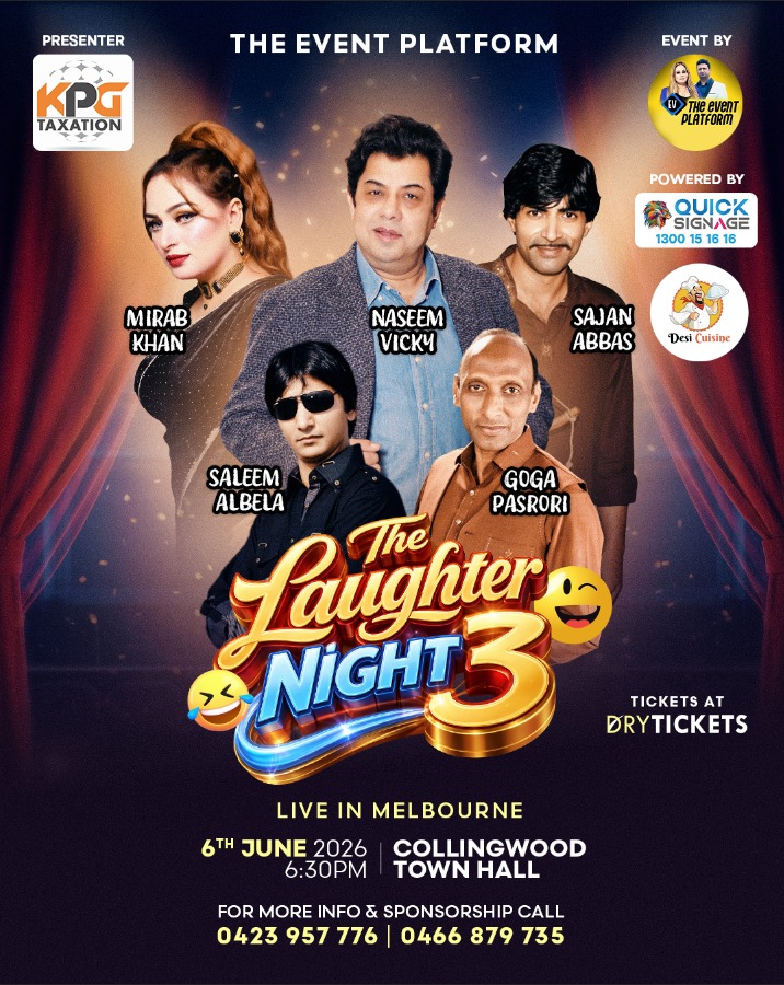 The Laughter Night 3 - Live in Melbourne 2026