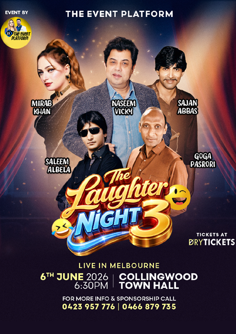 The Laughter Night 3 - Live in Melbourne 2026