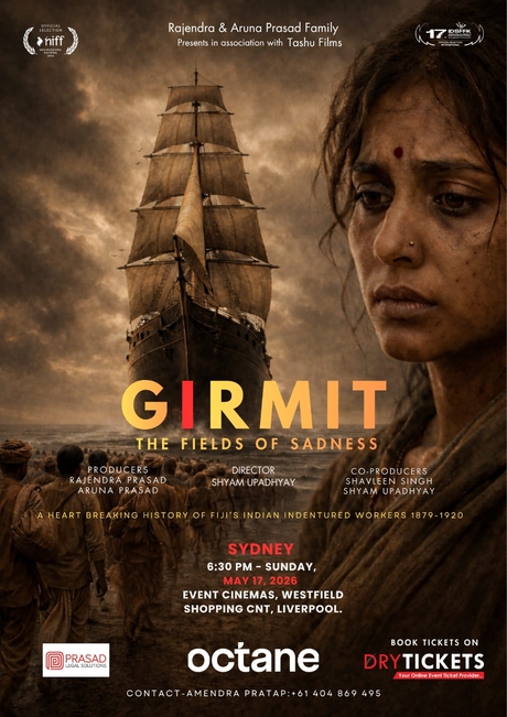 Girmit: The Fields of Sadness - Event Cinemas, Liverpool 17th May - Cinema 5 (Sydney)