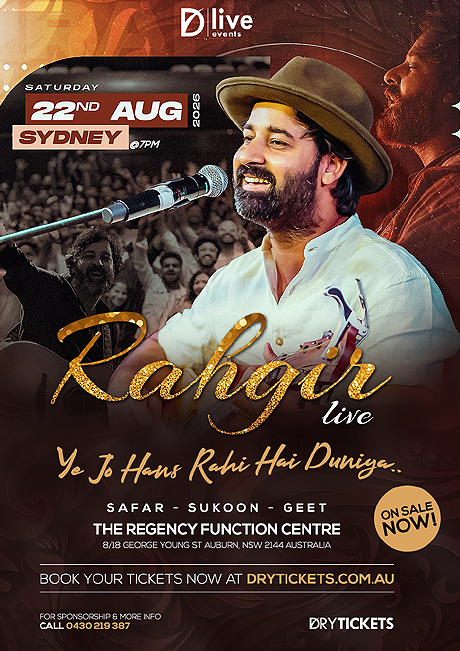 Rahgir - Ye Jo Hans Rahi Hai Duniya - Live in Sydney 2026