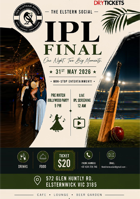 IPL FINAL - One Night Two Big Moments In Melbourne