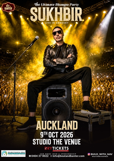 SUKHBIR Live In Concert Auckland (NZ) 2026